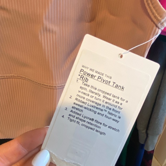Lululemon Power Pivot Tank *Rib - Picture 2 of 7